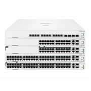HPE Networking Instant On Switch Series 1960 12-Port | 8G 4p 2.5G 2XGT 2SFP+ PoE 480W | Stackable | US Cord | S0F35A#ABA
