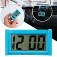 thumbnail image 2 of Car Dashboard Digital Clock,Vehicle Adhesive Clock with Jumbo LCD Time,Mini Automotive Stick On Watch for Car Truck Dashboard & Vent, 2 of 9