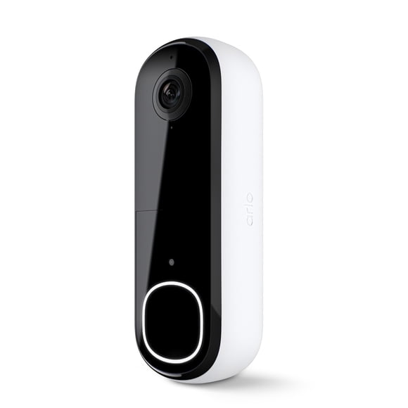 Arlo Video Doorbell 2K | 2ª generación | Opción sin Cable/cableado, Audio de 2 vías, visión Nocturna, Vista de Video de Cabeza a pie, Sirena integrada | transmisión en Vivo | Notificaciones en Tiempo