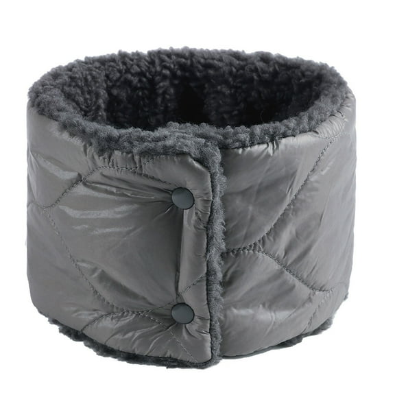 LWNYDPLSD Silk Neck Scarf Winter Wool Knitted Neck Scarf Warm Scarf Mens and Womens Neck Scarf Clearance Sale Grey One Size