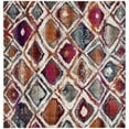 thumbnail image 6 of SAFAVIEH Radiance Keaton Geometric Diamonds Runner Rug, Cream/Rust, 2'2" x 8', 6 of 9
