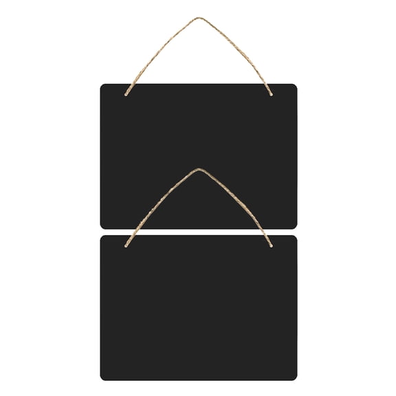 LOLIPPYY Versatile Black Wooden Chalkboard for Kitchens, Gardens, and Events