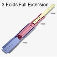 thumbnail image 3 of Ultra Heavy Duty Drawer Slides with Lock, 40"" - 80"" Length Metal Beadrawer Runners Slide, Full Extension Ball Beadrawer Slides, 1 Pair/2000Mm), 3 of 7