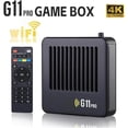 thumbnail image 2 of All8bit, All 8 Bit G11 Pro, All 8 Bit Console G11 Pro, 100,000 Games, [4K + 256GB] with 2.4G Wireless Dual Controllers, Portable Plug, Play Gaming Console, 2 of 7
