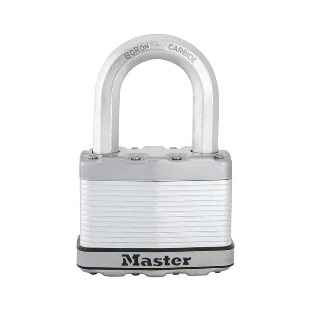 Candado Lock Master M15XDLF, resistente, doble blindaje, 64 mm