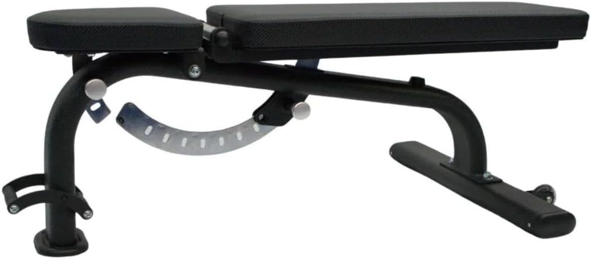 Adjustable Weight Bench for Strength Training, Black