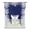 Blue, variant on Coastal Coral Tie Up Curtains for Kitchen Windows,Adjustable Rod Pocket Valance 63 Inch Long, Navy Blue Ocean Marine Nautical Beach Window Treatment Balloon Roman Blind Shade, 52" x 63"