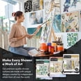 thumbnail image 3 of Shower Curtain for Bathroom Boho Modern Cute Decorative Waterproof Art Boho Chic Women Bath Curtain 60x72 Inch, 3 of 5