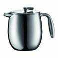 thumbnail image 2 of Bodum Columbia French Press Coffee Maker, 17oz,  Stainless Steel, 2 of 9