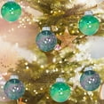 thumbnail image 4 of sruoe Christmas Ball Ornaments, Christmas Tree Ornament, Xmas Bulbs Decoration Set, Shatterproof Ornaments, Flocked Christmas Balls, Christmas Tree Hanging Baubles Ball for Party Holiday Decor, 4 of 6