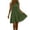 *Army Green, variant on VBVC Women's Collared V-Neck Tiered Mini Dress,Ladies' Sleeveless Button Detail Flowy Dress,Casual Loose Fit Ruffle Hem Tunic Dress For Women,Army Green,S-2XL