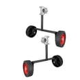 thumbnail image 1 of SEWACC Auxiliary Wheel 2Pcs Assorted Color Iron For String Trimmer Portability Garden Use, 1 of 8