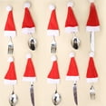 thumbnail image 1 of Christmas Tableware Holder Teaspoon Chopstick Mini Gift Cutlery Storage Organizer Cloth Pouch Table Decoration Holiday Home Decor 1 Piece, 1 of 7