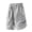 Gray, variant on Cargo Shorts for Men Drawstring Outdoor Casual Gym Shorts Quick Dry Summer Beach Baggy Shorts with Multi Pockets