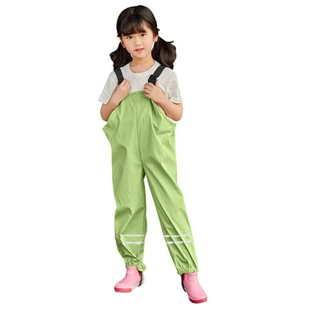 

QWERTYU Infant Baby Toddler Kids Strap Windproof Waterproof Sleeveless Bodysuit for Girl Boy 1Y-6Y Mint Green XXL