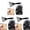 Black 3PCS, variant on Comb Cleaner Air Bag Comb Hair Cleaner Cleaner Cleaner Hair Brush Rake 8.2x3.5cm