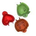 thumbnail image 3 of Molde para tartas ANGGREK 3 uds forma de corazón multifuncional, 3 of 7
