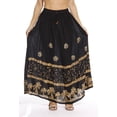 thumbnail image 1 of Batik Skirt (Black / Beige, 1X), 1 of 3