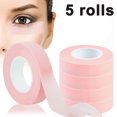 thumbnail image 1 of 5 rollos de cinta adhesiva para extensión de pestañas, cinta de tela microporosa transpirable, cinta para injerto de pestañas, cinta de maquillaje para pestañas, pegatina para párpados DIY, 1 of 8