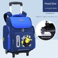 thumbnail image 1 of Mochila Pokemon Pikachu, mochila escolar con ruedas para estudiantes de Anime, bonita bolsa de viaje elemental, regalo de almacenamiento impermeable reflectante hola suerte  unisex, 1 of 2