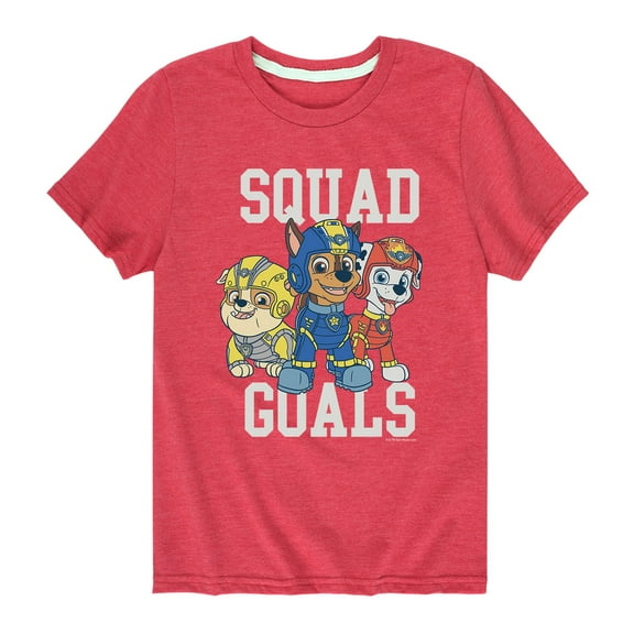 Paw Patrol - Patrol Squad - Toddler And Youth Short Sleeve Graphic T-Shirt