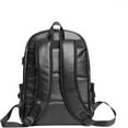 thumbnail image 2 of Leather Backpack  Leisure Business Travel Hiking Rucksack,Suitable for 15.6-inch laptop pack, 2 of 7