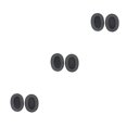 thumbnail image 1 of ziyahi Coussinets d'Oreille Coussinets d'Oreille à Réduction de Bruit Casque Coussin Ellipse Cache-Oreilles Remplacement pour Écouteurs WH-XB900N Noir 3 Ensembles, 1 of 6