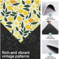 thumbnail image 3 of Yellow Lemon Fruits GreenLeaves Pattern Kitchen Rugs Sets Of 3,Kitchen Runner Rugs Non Skid Washable,Decorative Kitchen Floor Mats for Kitchen,Sink,Laundry,17"x30"+ 17"x47" + 17"x59", 3 of 6