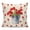 Yellow, variant on Throw Pillow Covers 18x18 Inch, Red Tulip Flowers Decorative Pillow Cases for Couch Sofa Bed, Spring Floral Vintage Drum Rustic Cotton Linen Square Home Decor Pillowcases with Hidden Zipper