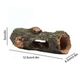 thumbnail image 4 of Resin Aquarium Ornament Hollow Trunk Fish Tank Tree Log Wood Landscape Fish Tank Decoration, 4 of 8