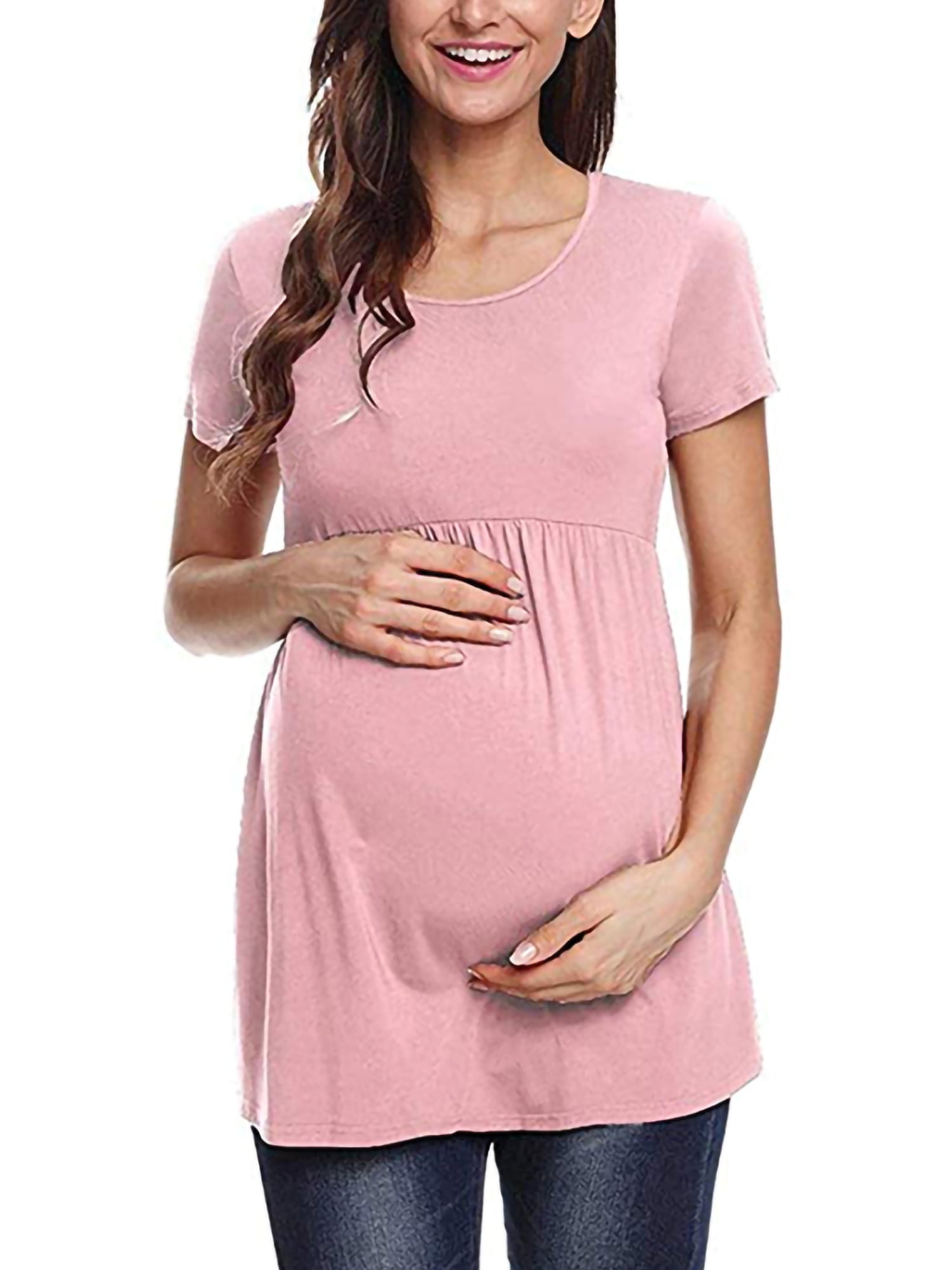 Jezero Women's Nursing Tops 3 Packs for Breastfeeding Shirts Long Sleeve V Neck Maternity Postpartum Clothes 
