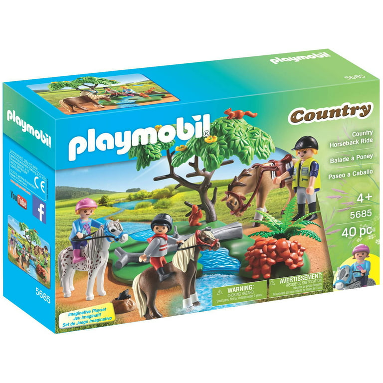 Buy PLAYMOBIL® Country 5-part Set 6927 6947 6948 6949 6950 Pony Farm +  Cheerful Ride + Trip with carriage + Pony with Foal + Walk with Pony Online  at desertcartParaguay