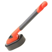 LEORX 1Pcs Assorted Color Plastic Sponge Long-Handled Ergonomic Handle Tire Shine Brush for Car Truck RV Rim Cleaner