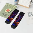 thumbnail image 6 of Saiise Five Nights At FreddyS Funny Socks Men Women Adults Novelty Graphic Crew Tube Socks Crazy Design Casual Dress Socks for Sports,Running,Travel, 6 of 7
