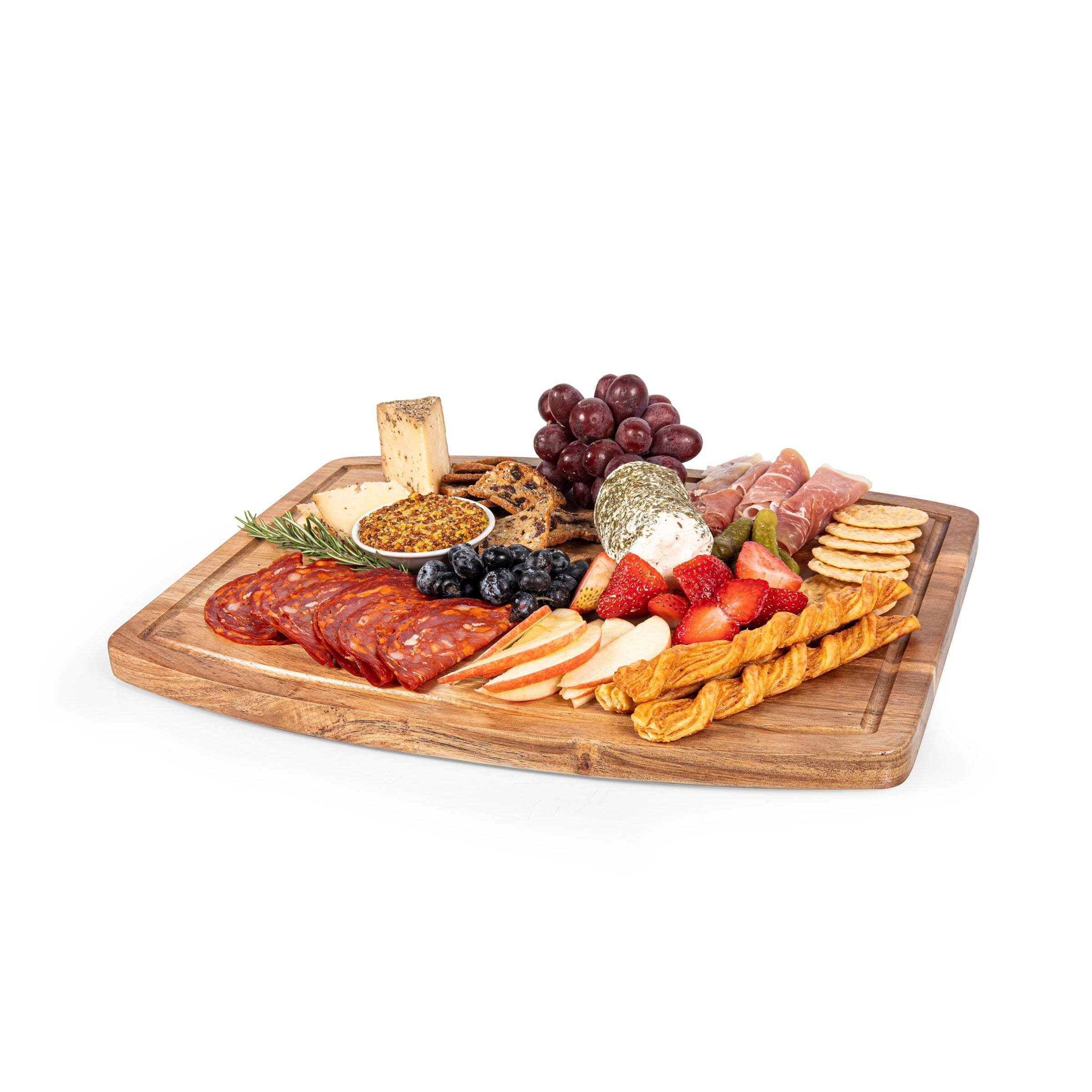 Haunted Mansion - Hitch Hikers - Ovale Acacia Cutting Board, Acacia Wood