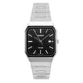 thumbnail image 1 of Casio Standard Analog Stainless Steel Black Dial Quartz MTP-B185D-1AV Men's Watch, 1 of 1