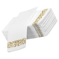 thumbnail image 4 of Saminas de papel de 25 piezas de papel servilletas desechables de restaurantes desechables servilletas de escritorio de casas de escritorio, 4 of 8