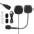 thumbnail image 1 of Auriculares para casco Bluetooth V5.0, antiinterferencias, 112dB, manos libres, para motocicleta, 1 of 5