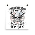 thumbnail image 2 of Judged by Twelve Poster, Tactical Decor for Self-Defense Fans, Bold Statement Art, 2 of 6