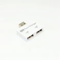thumbnail image 5 of 2X Portable Mini USB Hub to 2 Port Charger Hub Adapter USB Splitter Dual USB Charging Extender for Phone Computer White,2 x USB Charger Hub,White, 5 of 6