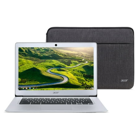 Acer 14" Chromebook, Intel Atom, 4GB RAM, 32GB eMMC, Chrome OS, Silver, CB7151WT39HZ