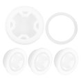 SHISUYAN 4pcs Bung Cap Gallon Barrel Lids Plastic Drums Drum Bung