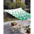thumbnail image 3 of Sun Shade Sail 6.5x10Ft Farmhouse Green Dot Gradient Watercolor Uv Block Sunshade Canopy Outdoor Shade Cover Rectangle Shade Cloth For Patio Garden Yard Deck Pergola, 3 of 6