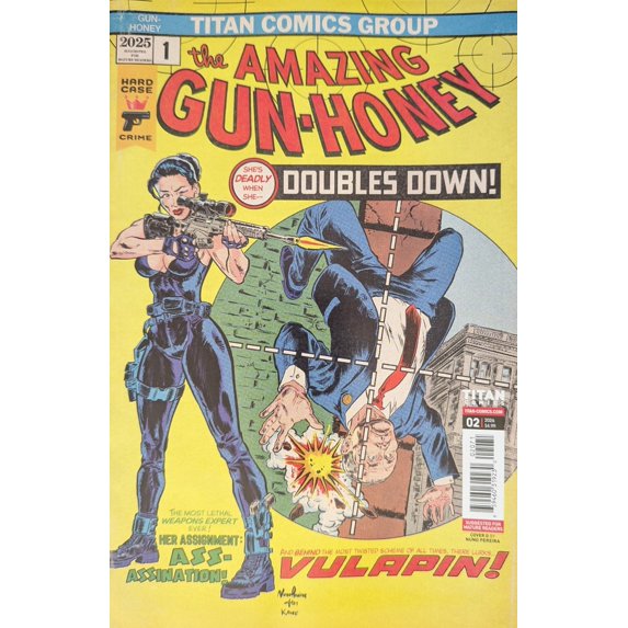 Gun Honey Doubles Down #2G VF ; Titan Comic Book