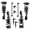 thumbnail image 3 of CCIYU Complete Suspension Kit Fits/Rear 04 05 06 07 08 for Pontiac Grand Prix Includes Strut Spring Assembly, Stabilizer Bar Link, Ball Joint, Tie Rod End Fits select: 2005 PONTIAC GRAND PRIX GT, 3 of 5
