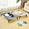 thumbnail image 7 of Elevated Outdoor Dog Bed - Raised Dog Bed for Small Dogs, 20" Dog Cot Bed Waterproof, Cooling Elevated Dog Bed with Washable Breathable Teslin Mesh, Durable, Non Slip, Grey, 7 of 7