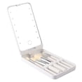 thumbnail image 2 of YFKFYTG Tools & Home Improvement,Makeup Brush Portable LED Makeup Mirror 360 Rotation Screen Makeup Mirror Lighting Makeup Mirror Women Gift Without Makeup Brush, 2 of 6