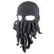 thumbnail image 1 of Gorro con máscara de tentáculo de pulpo cálido, gorro tejido con barba divertida, máscara de esquí para hombres y mujeres, regalo de fiesta de Cosplay, sombreros de pirata, gorros con barba, 1 of 5