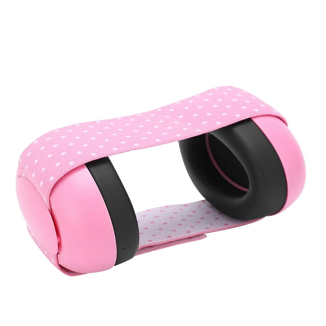 Protection Auditive pour Bébé, Ajustable Rose Protection Auditive pour Nourrissons