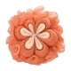 thumbnail image 2 of Flor de baño flor de ciruelo - esponja de baño suave para ducha y baño, 4,7x3,1 pulgadas, crea una espuma rica, poliéster, beige/rosa/amarillo, 2 of 6